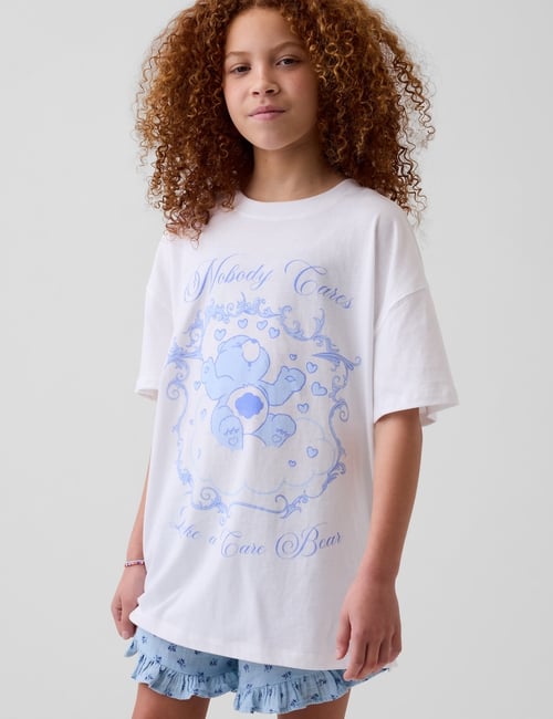 Kids Care Bears Graphic Tunic T-Shirt