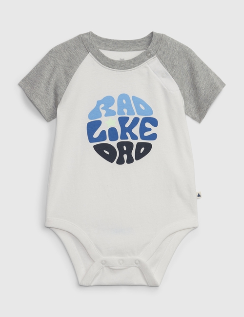 Baby Organic Cotton Mix and Match Graphic Bodysuit