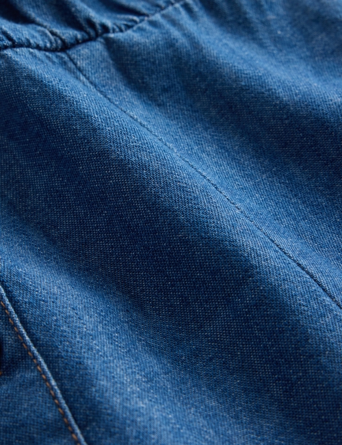 Kids Denim Drop-Waist Dress