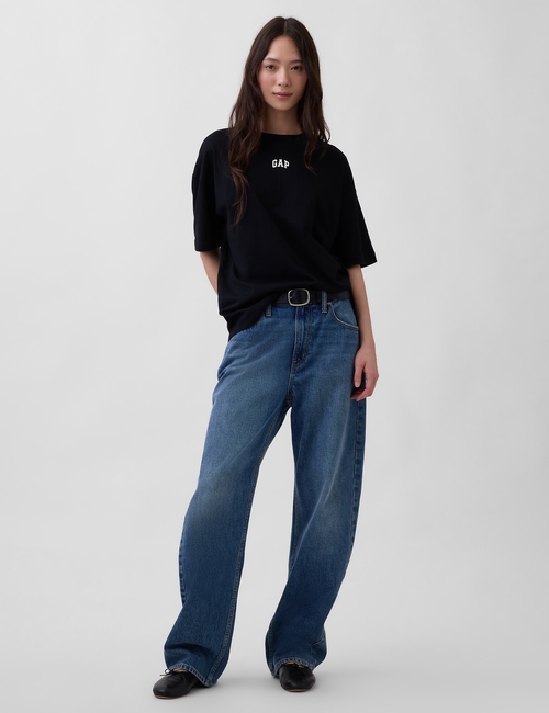 Organic Cotton VintageSoft Athletic Logo Tunic T-Shirt