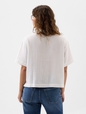 Relaxed Gauze Popover Top