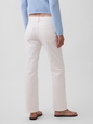 Mid Rise Relaxed Straight Jeans