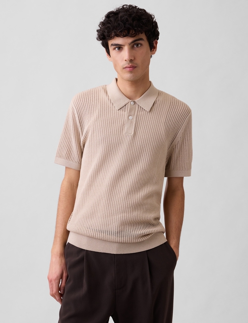 V-SS CROCHET POLO