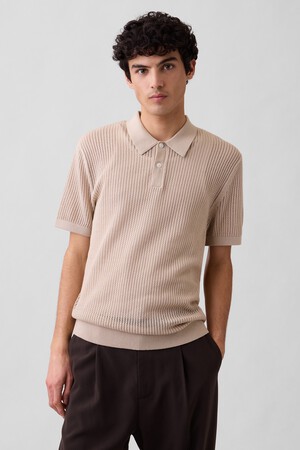 V-SS CROCHET POLO