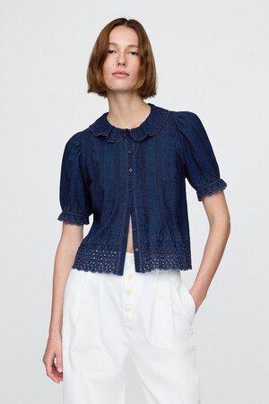 GAP X DOEN SS EYELET SHIRT