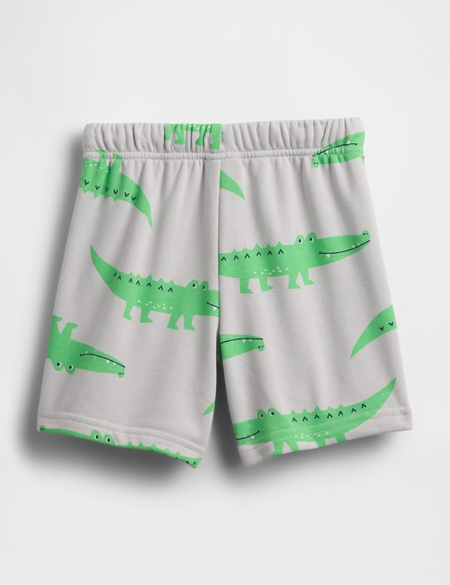 babyGap Relaxed French Terry Logo Pull-On Shorts