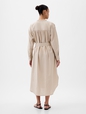 Linen Blend Maxi Dress