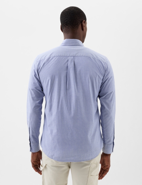 Stretch Poplin Shirt in Standard Fit