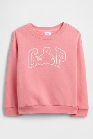 babyGap Logo Relaxed Crewneck Sweatshirt