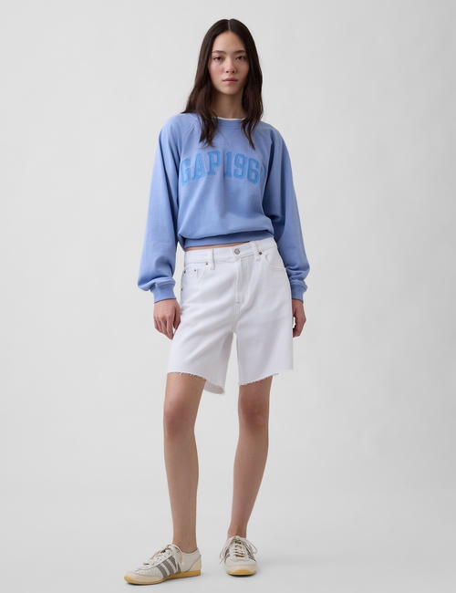 French Terry Raglan Logo Sweatshirt