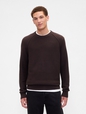 Garter Crewneck Sweater