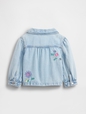 Baby & Toddler Denim Embroidered Chore Jacket