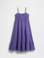 Kids Crinkle Gauze Midi Dress