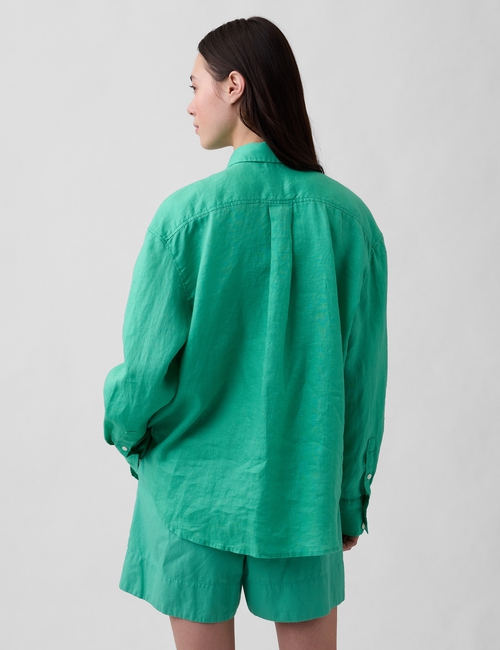 100% Linen Oversized Shirt