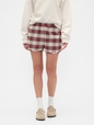 V-FLANNEL SHORT