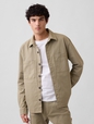 V-TWILL SHACKET