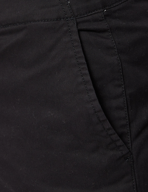 5" Mid Rise Khaki Shorts