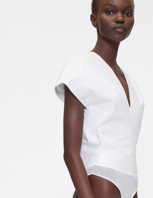 GapStudio Poplin Bodysuit