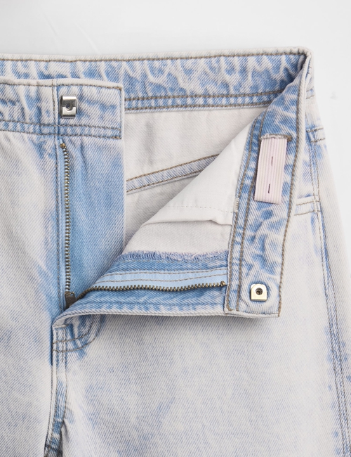 Kids Low Rise Stride Wide-Leg Jeans