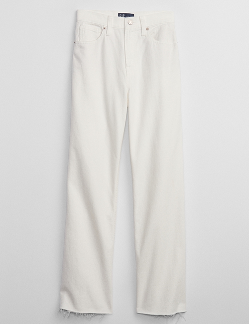 High Rise Wide-Leg Jeans with Washwell