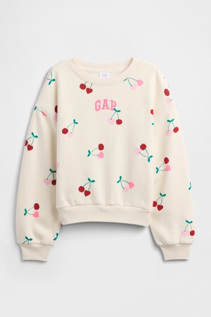 Kids Oversized Gap Graphic Sweatshirt