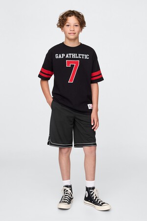 Kids GapFit 8.5" Mesh Pull-On Shorts