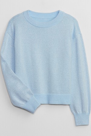 Kids Lurex Crewneck Sweater