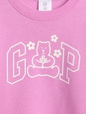 babyGap Logo Relaxed Crewneck Sweatshirt