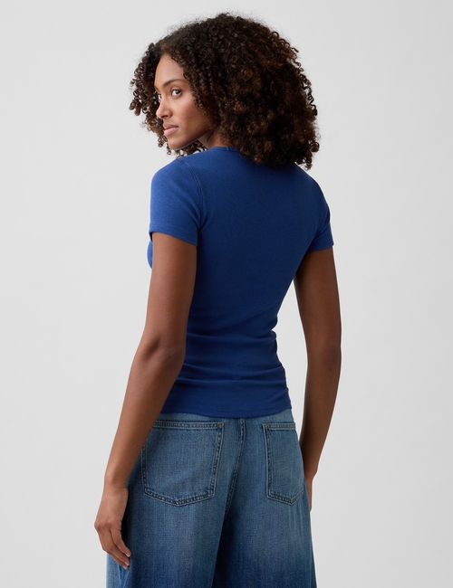 Modern Rib Gap Logo T-Shirt