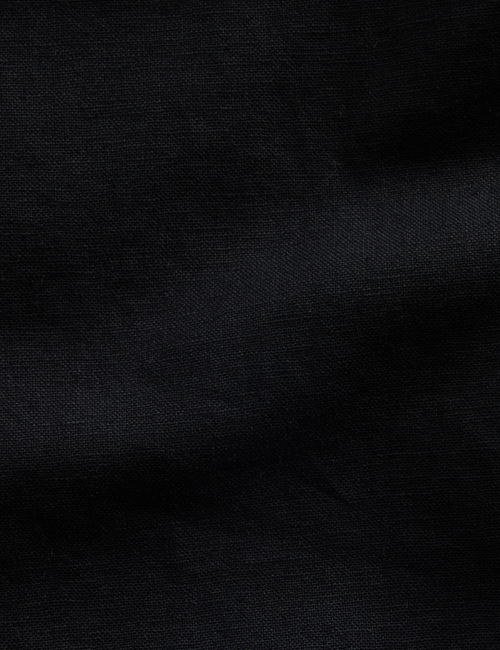 Linen-Cotton Relaxed Taper Pants