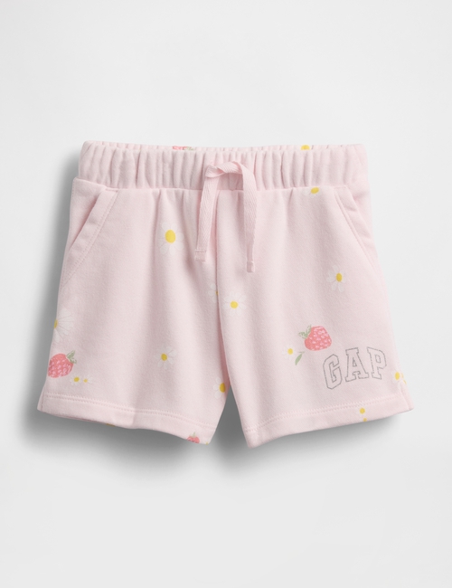babyGap Logo Pull-On French Terry Shorts