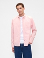 Stretch Poplin Shirt in Standard Fit
