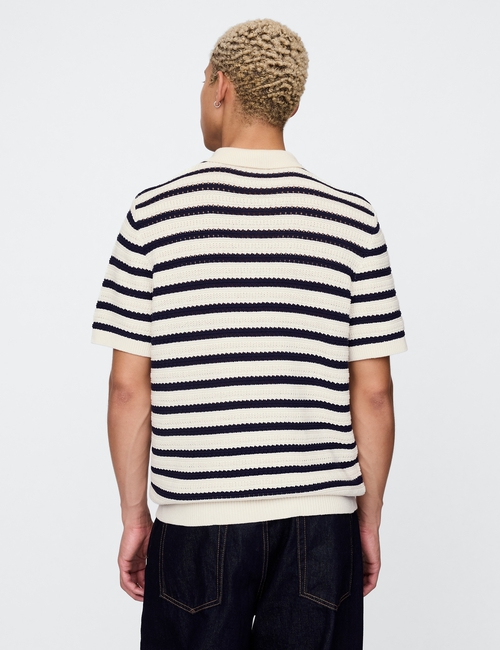 Sweater Polo Shirt