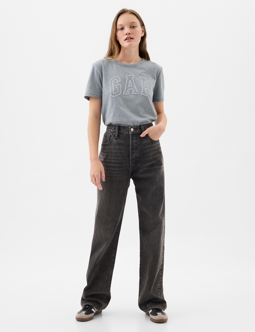 Organic Cotton Gap Arch Logo T-Shirt