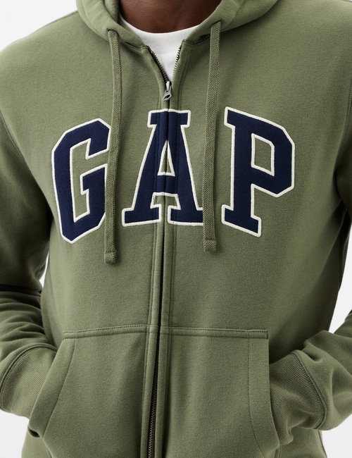 Gap Logo Zip Hoodie