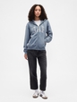 Relaxed Gap Logo Zip Hoodie