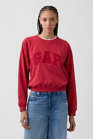French Terry Raglan Logo Sweatshirt