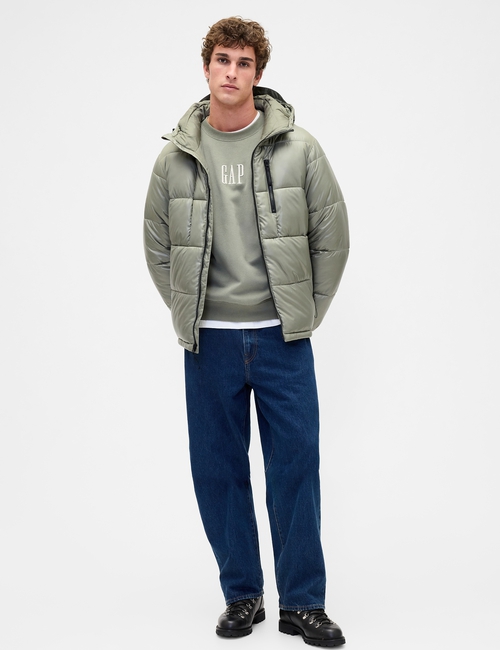 VintageSoft Oversized Logo Sweatshirt