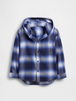 HOODED FLANNEL SHIRT