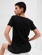 Linen-Blend T-Shirt