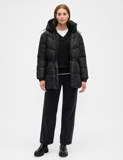 ColdControl Max Relaxed Midi Puffer Jacket