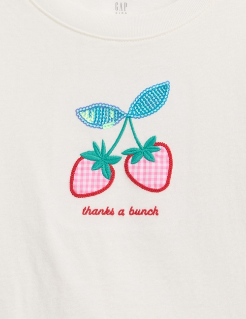 Kids Oversized Graphic T-Shirt