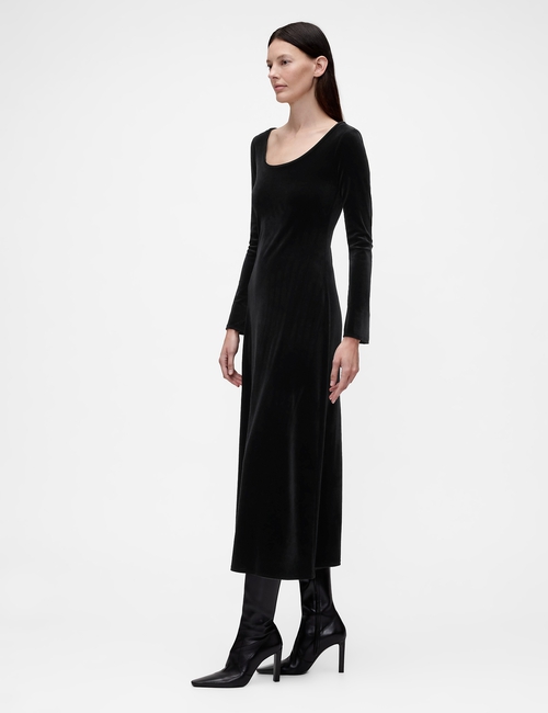GAP STUDIO VELVET TEE GOWN