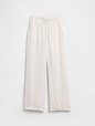 V-EASY WIDE LINEN PANT