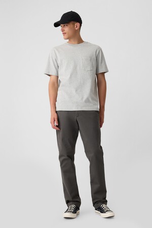 Modern Straight Khakis
