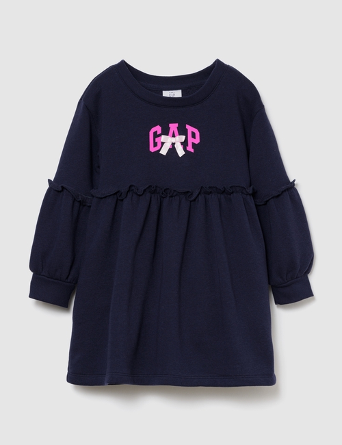 Baby & Toddler Bow Logo Sweatshirt Dress
