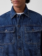 Gap × HFR Embroidered Denim Bomber Jacket by Daveed Baptiste