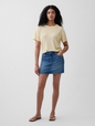 Linen-Blend Relaxed T-Shirt