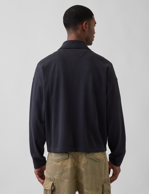 VintageSoft Terry Oversized Jacket