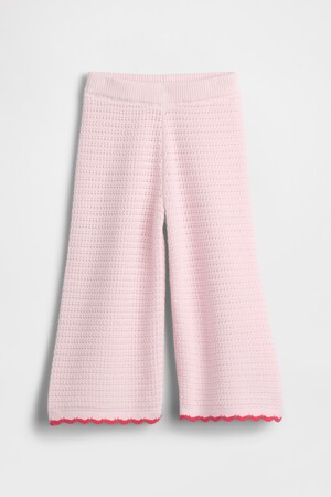 Baby & Toddler Crochet Wide-Leg Pants